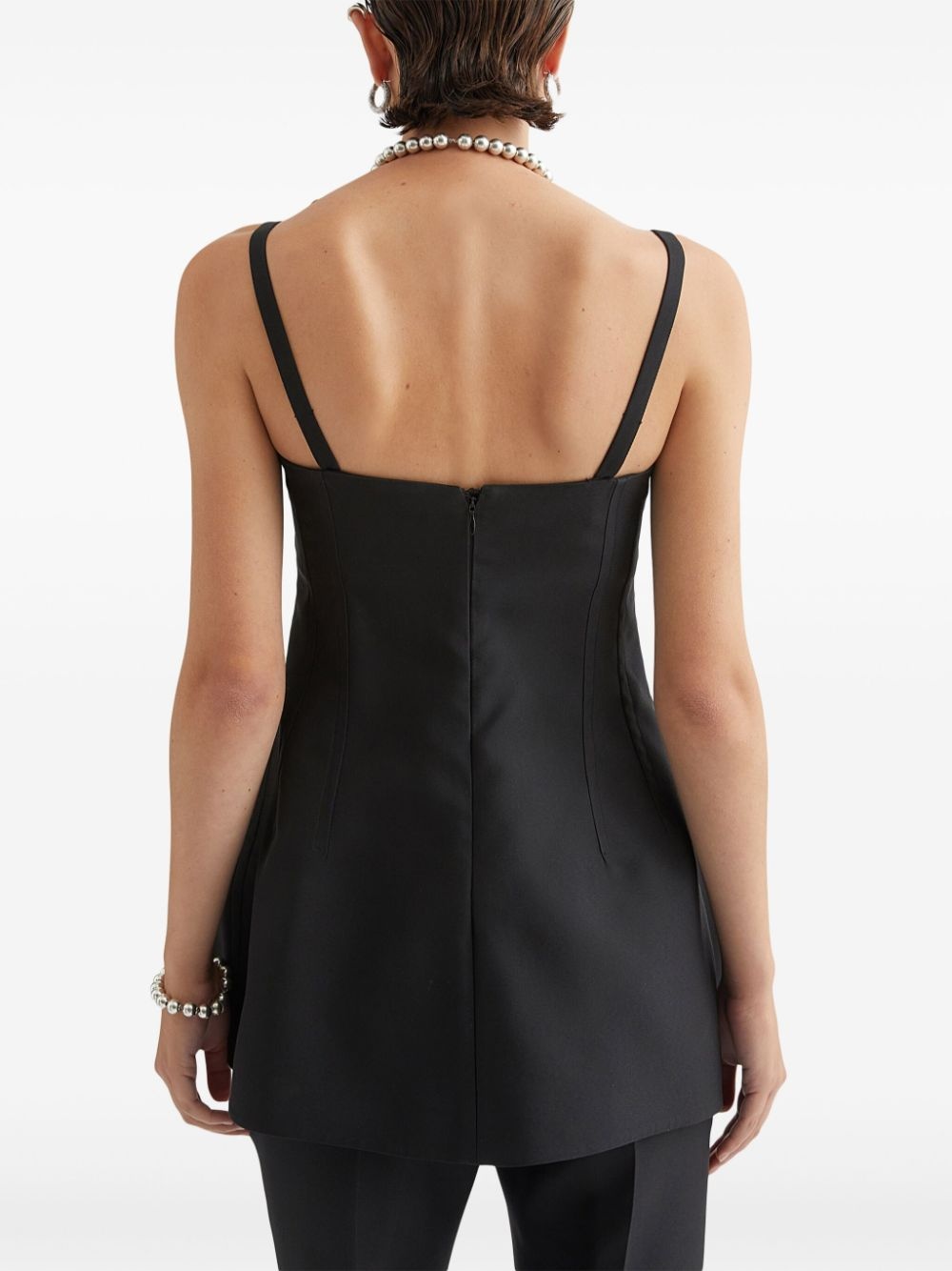 sleeveless bustier top - 3