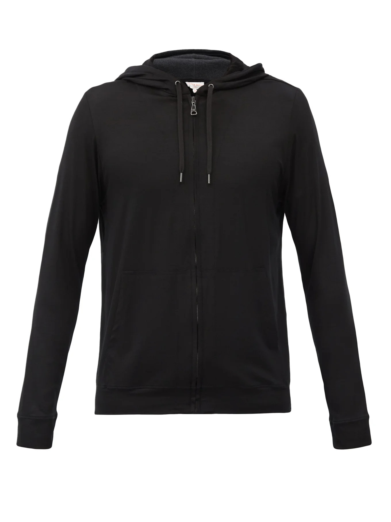 Basel micromodal-blend hooded pyjama sweatshirt - 1