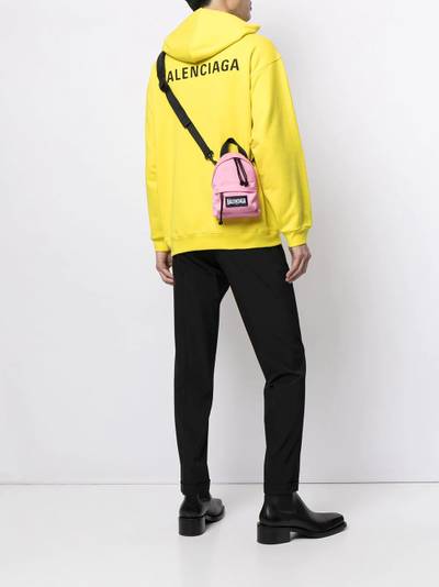 BALENCIAGA Oversized mini crossbody backpack outlook