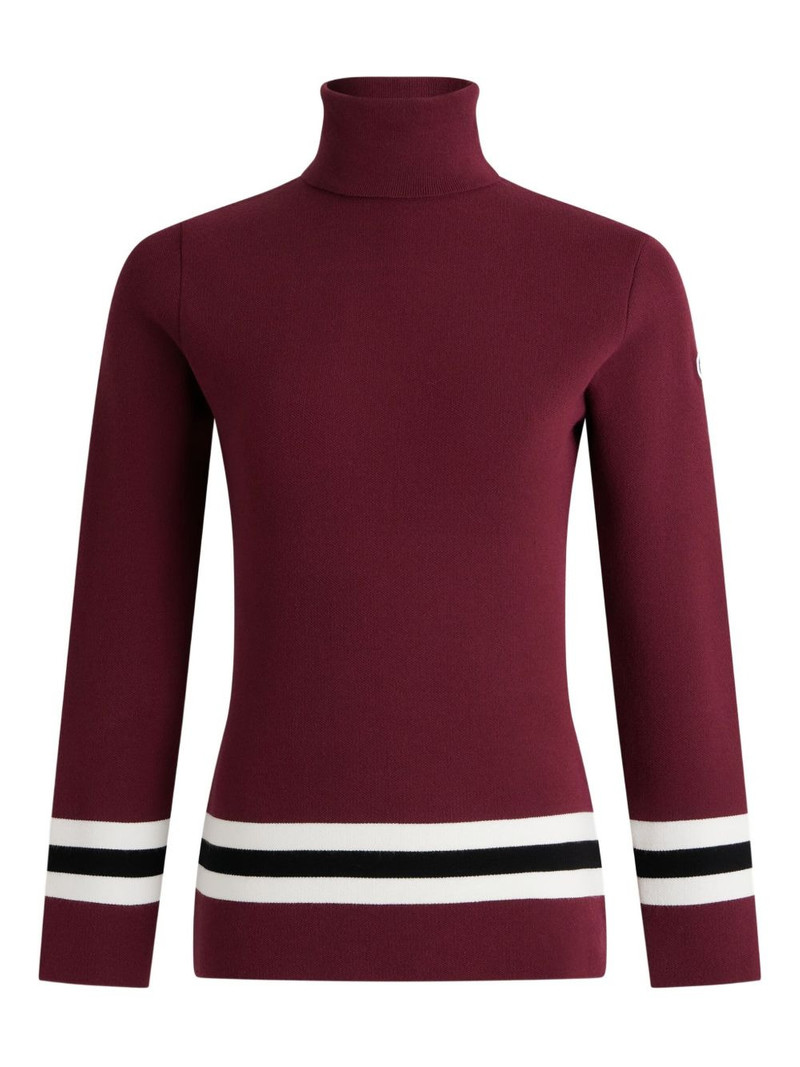 Judith roll-neck striped sweater 1