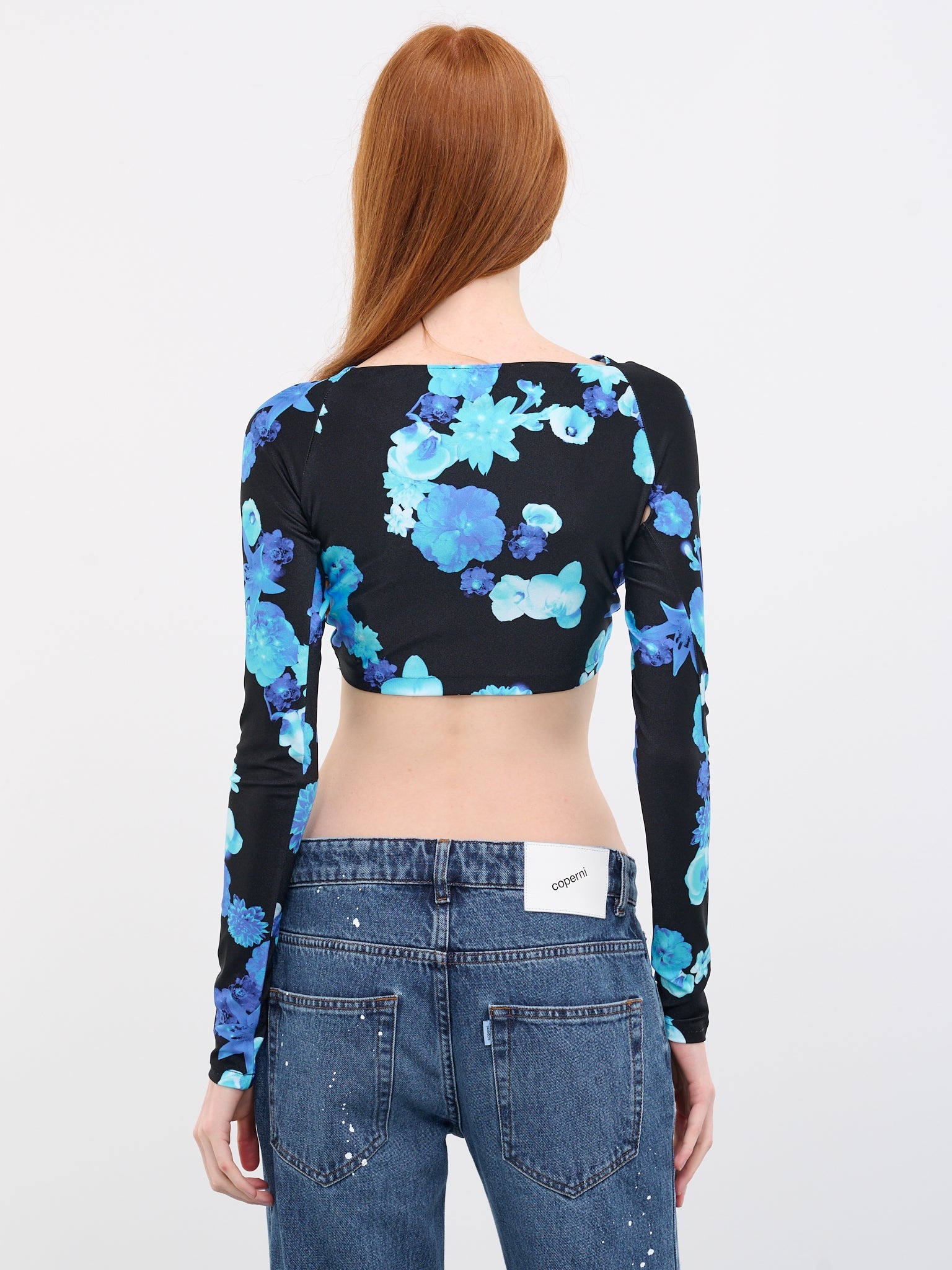 Floral Draped Top - 3