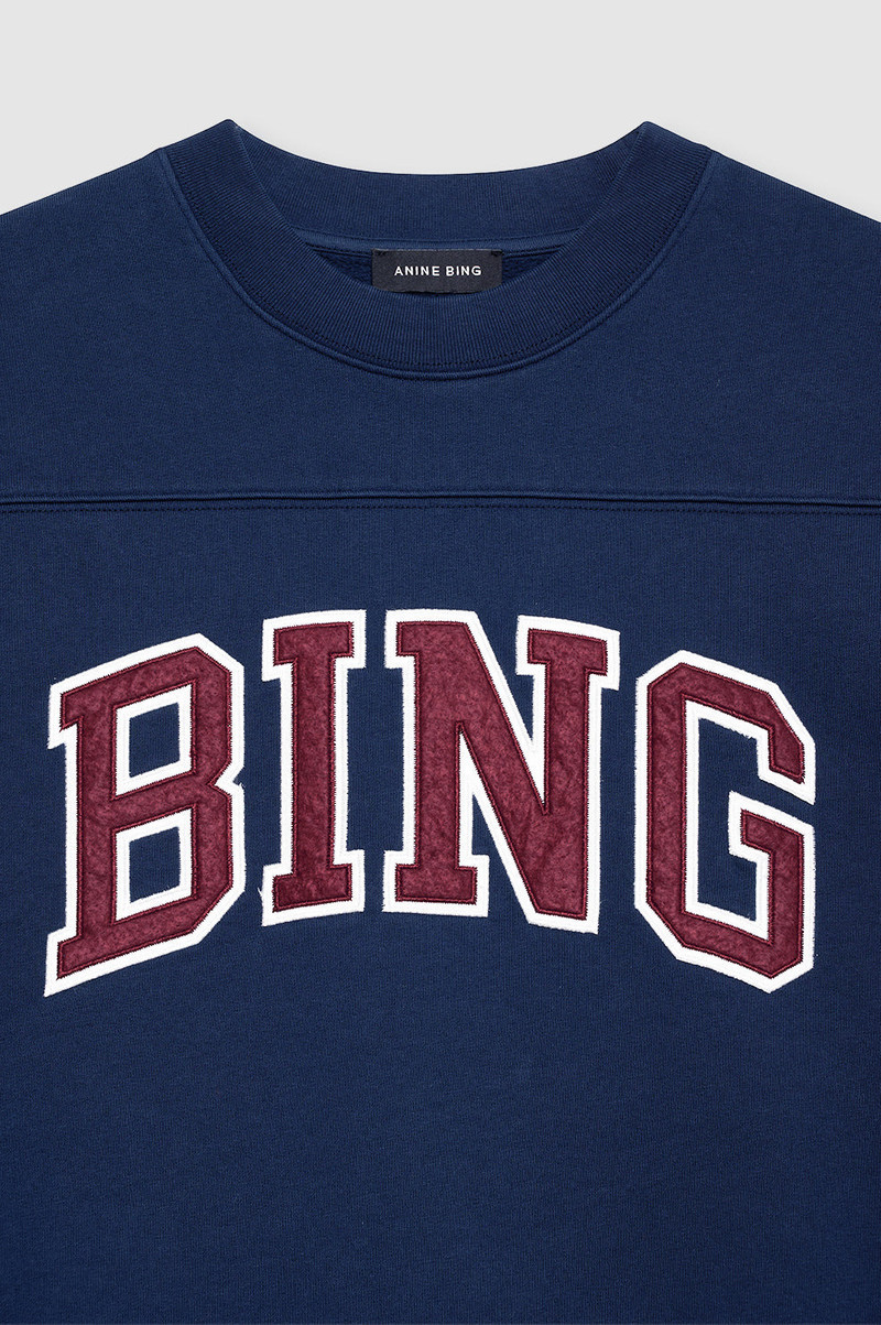 Trenton Sweatshirt Bing - Washed Navy 5