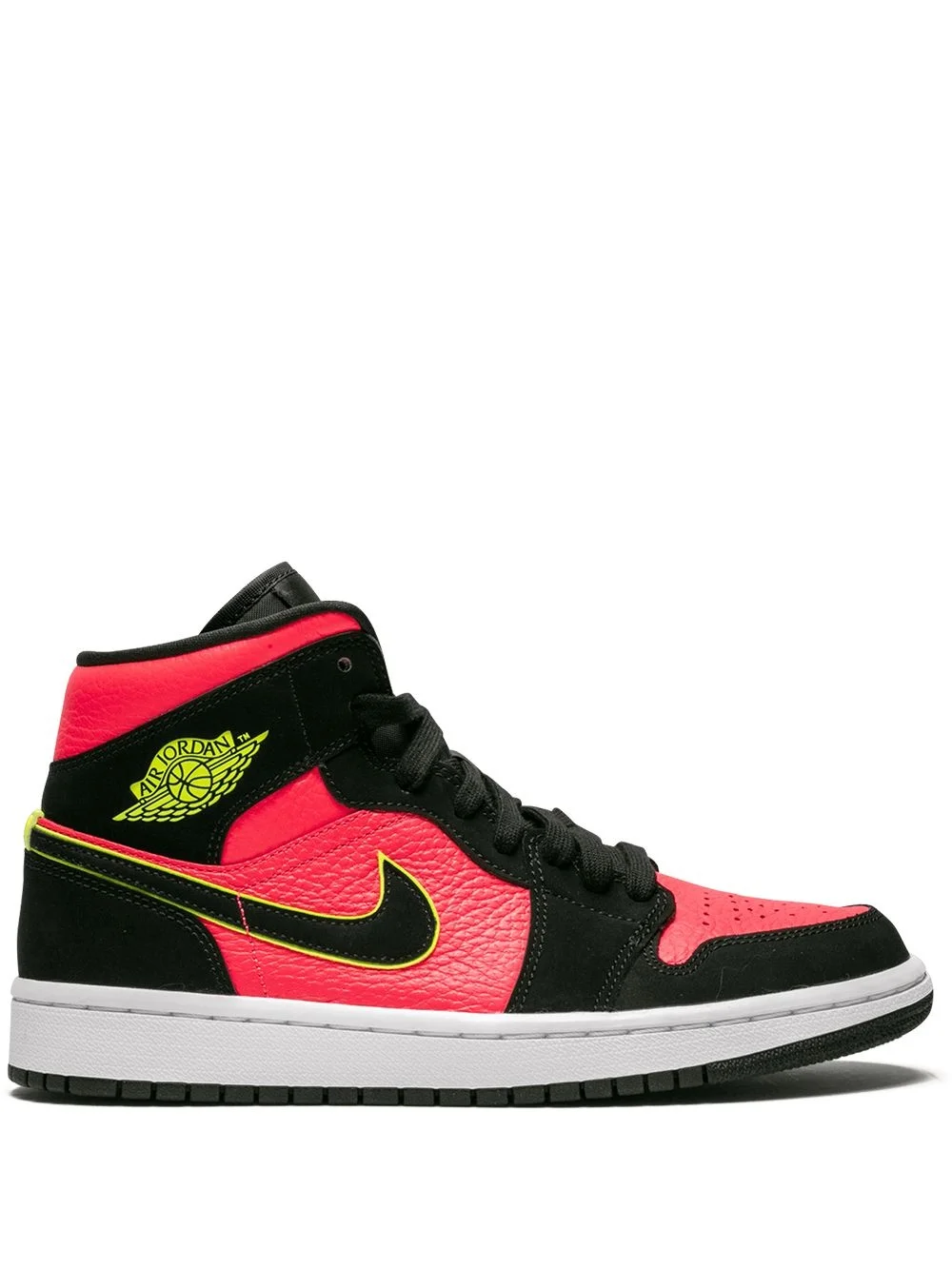 Air Jordan 1 Mid "Hot Punch/Volt" sneakers - 1