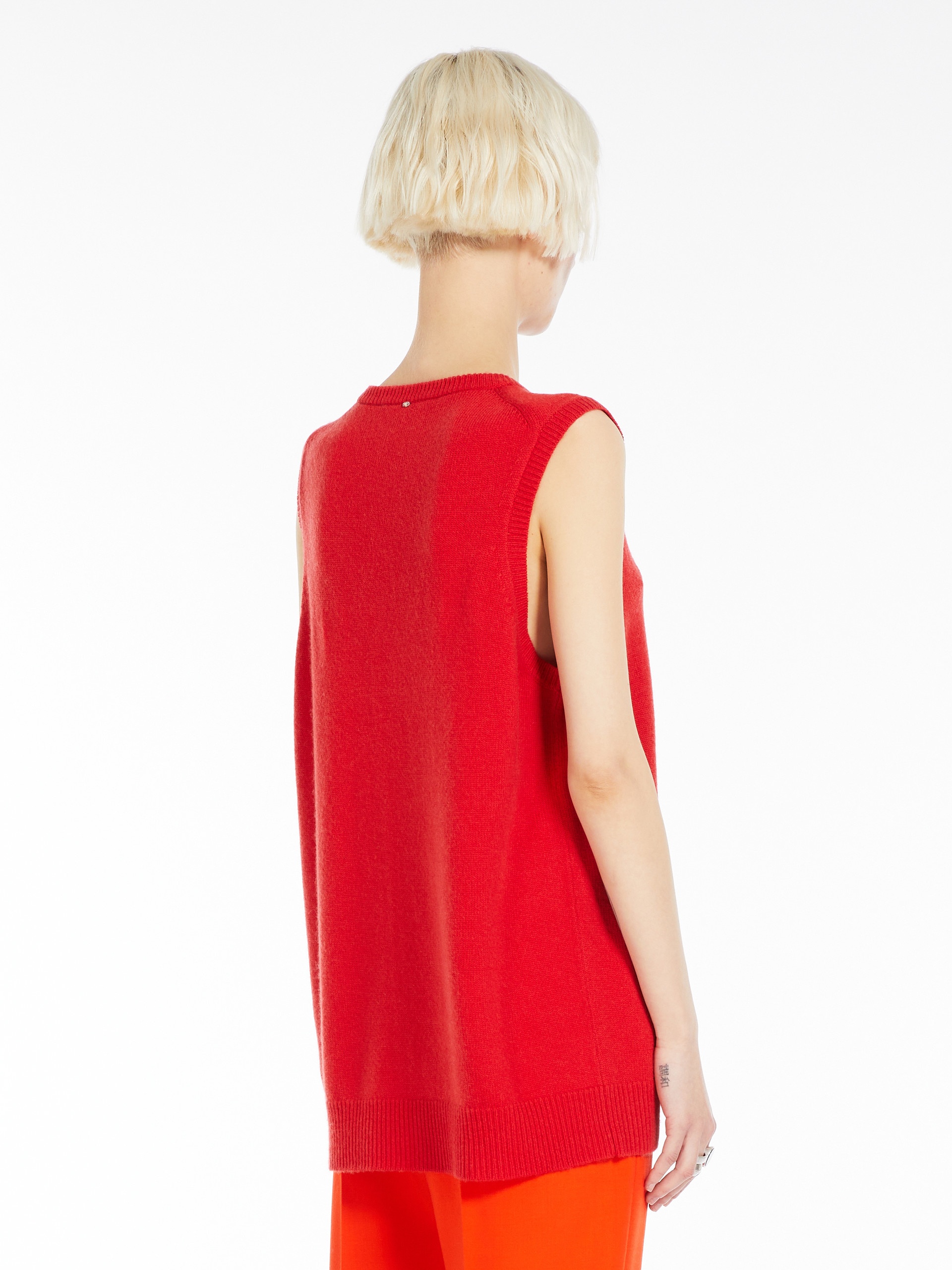 GIMMY Cashmere-blend gilet - 4