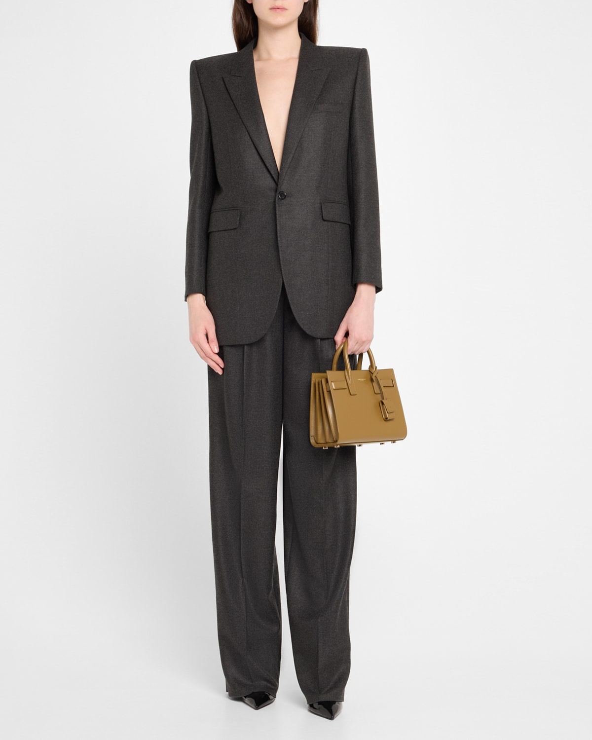 Sac De Jour Nano Top-Handle Bag in Smooth Leather - 7