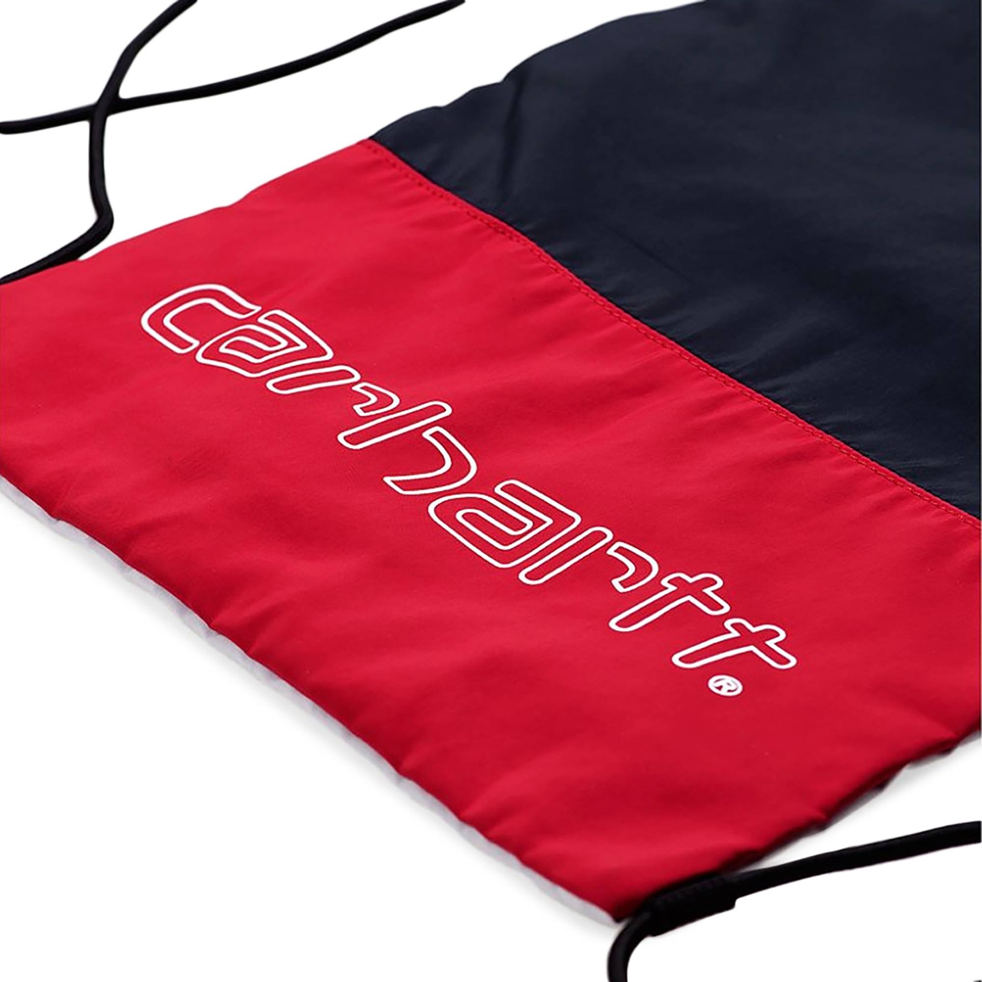 Carhartt WIP Terrace Drawstring Bag 'Cardinal/Dark Navy/White' - 3