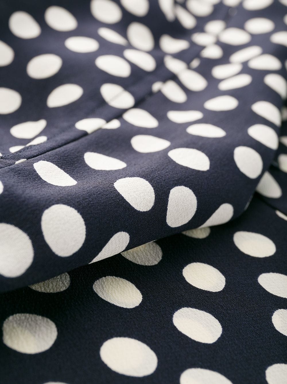 polka dot print shirt - 7