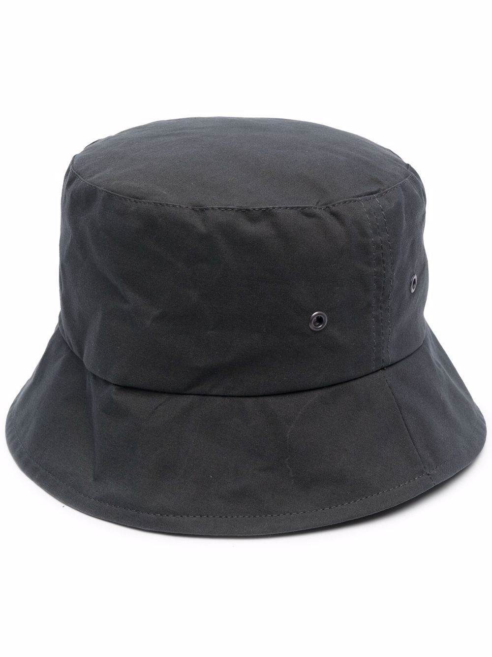 waxed cotton bucket hat - 1