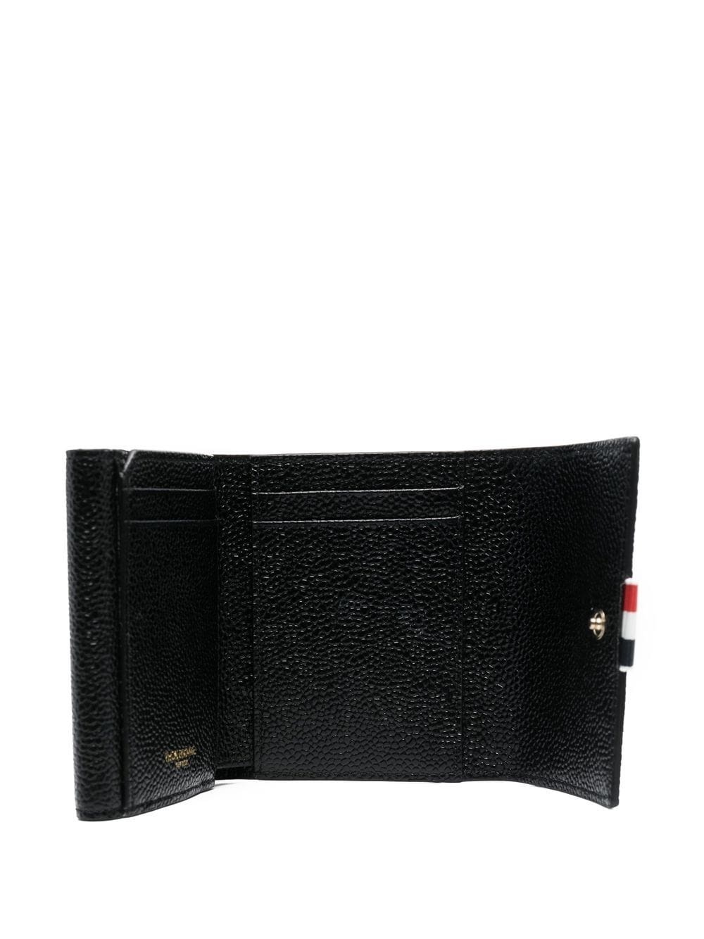 RWB Stripe pebbled leather wallet - 3