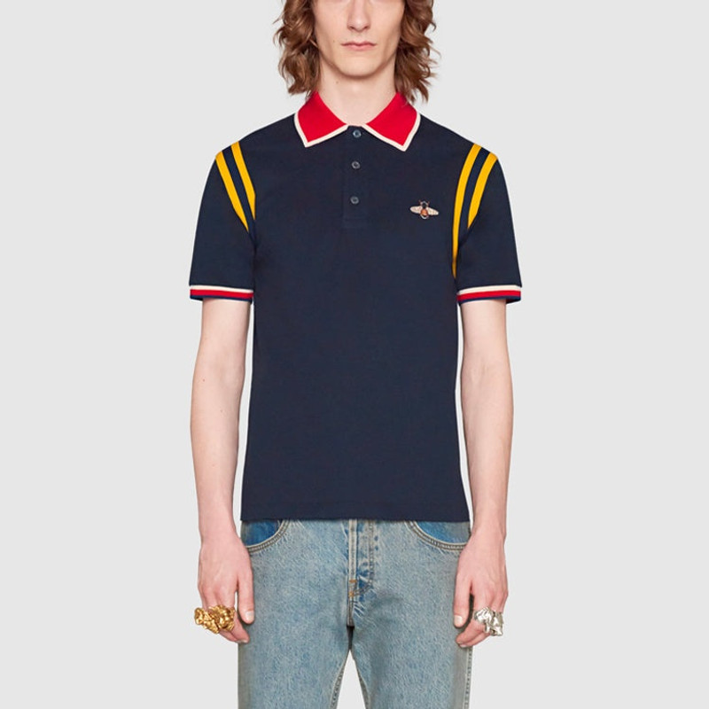 GUCCI Gucci SS21 Polo shirt Bee 'Black' 500971-X9M37-4033 outlook