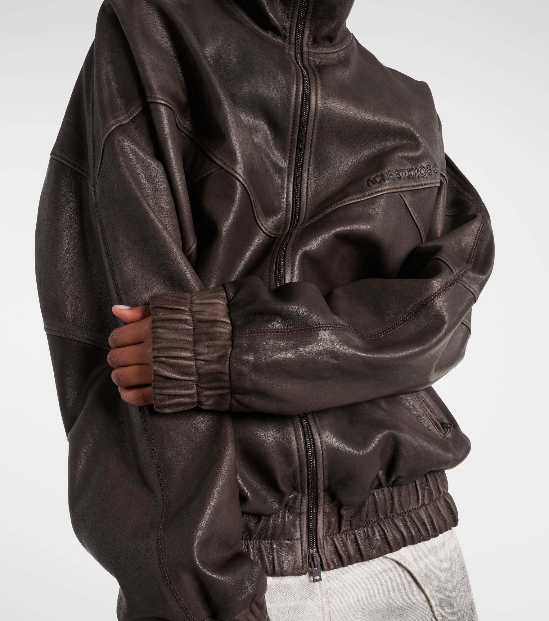 Letty leather bomber jacket - 6