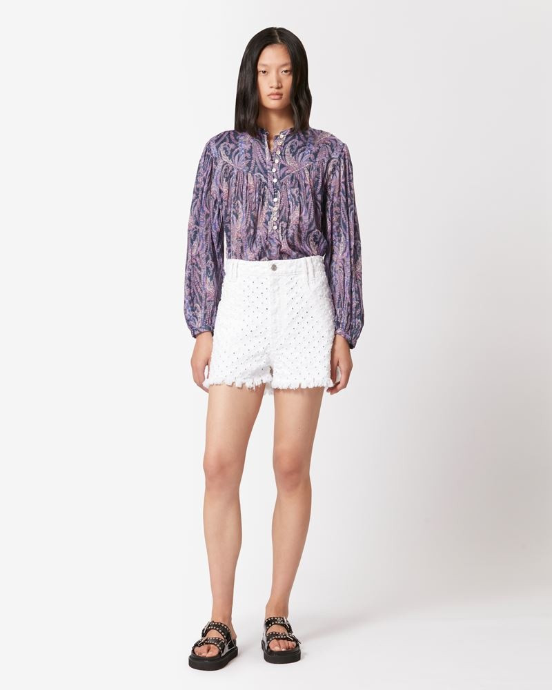 Isabel Marant LESIA COTTON SHORTS outlook