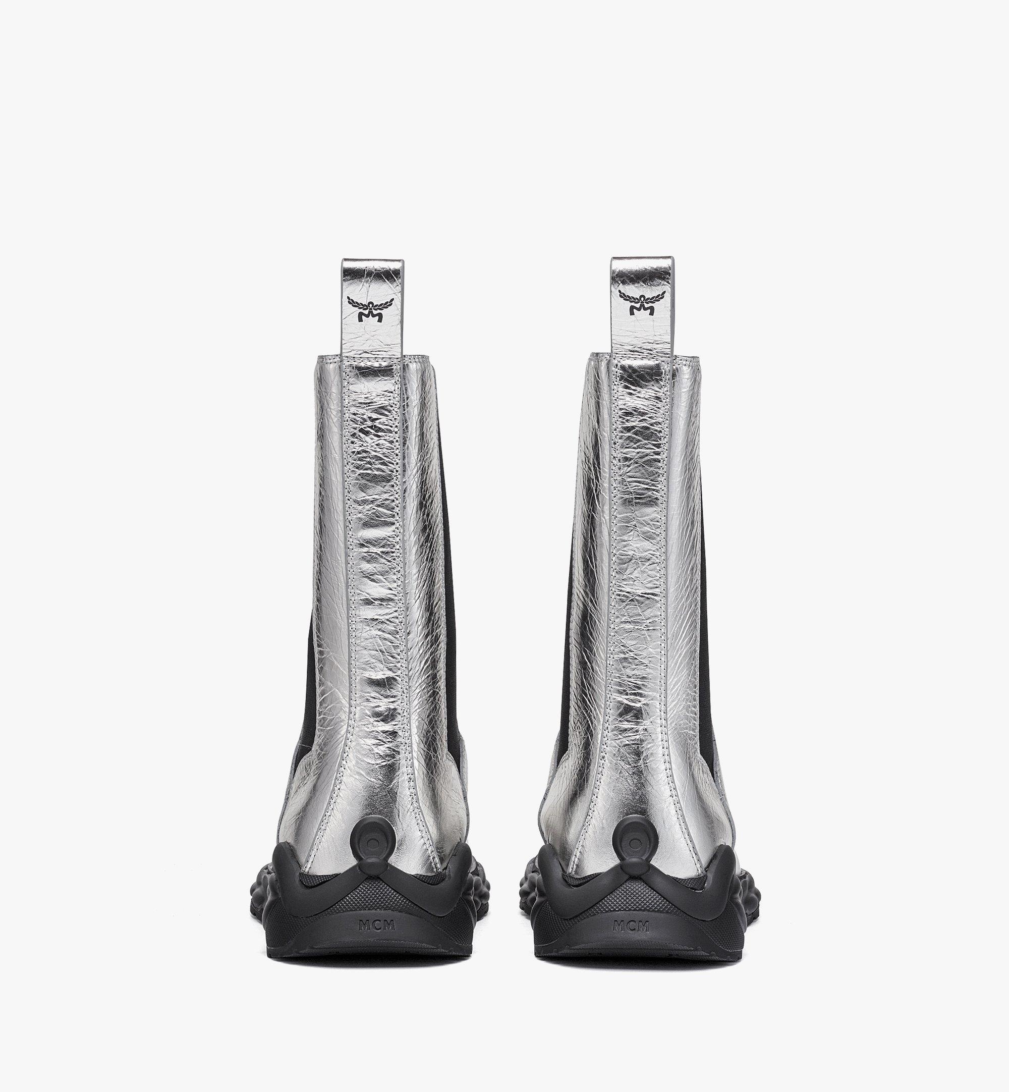Skywander Boots in Metallic Calf Leather - 3