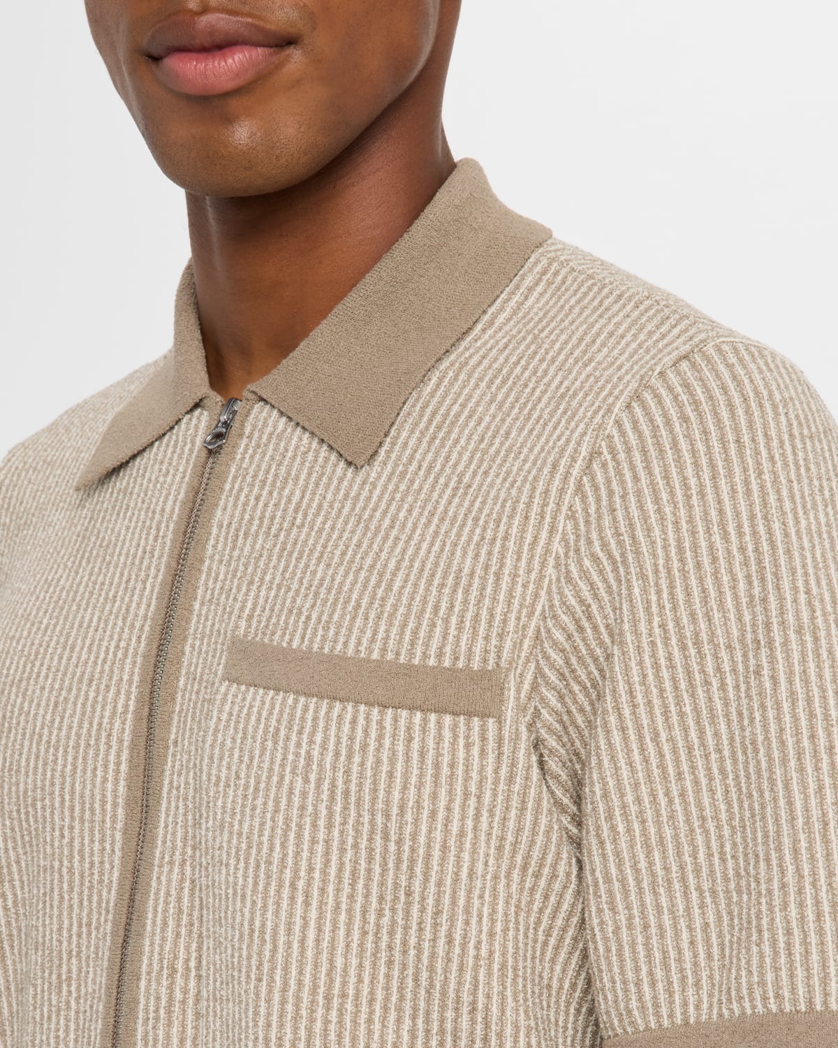 Men's Zuma Jacquard Zip Sweater - 5