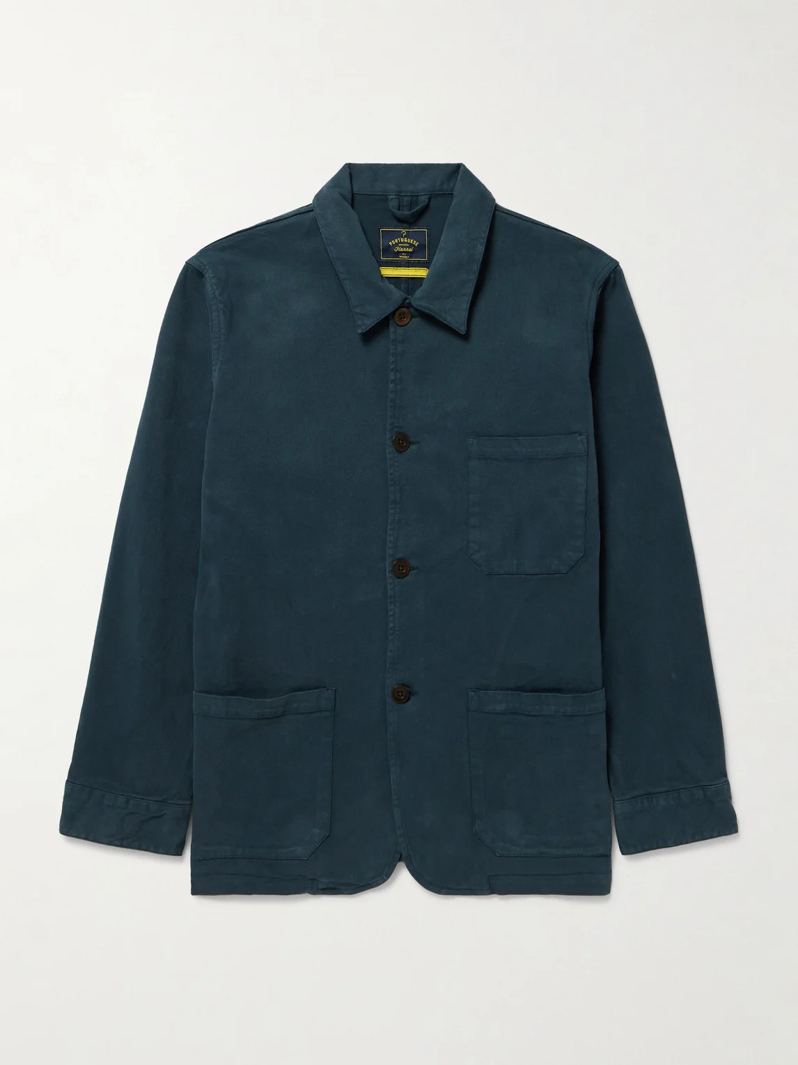 Labura Stretch-Cotton Twill Overshirt - 1
