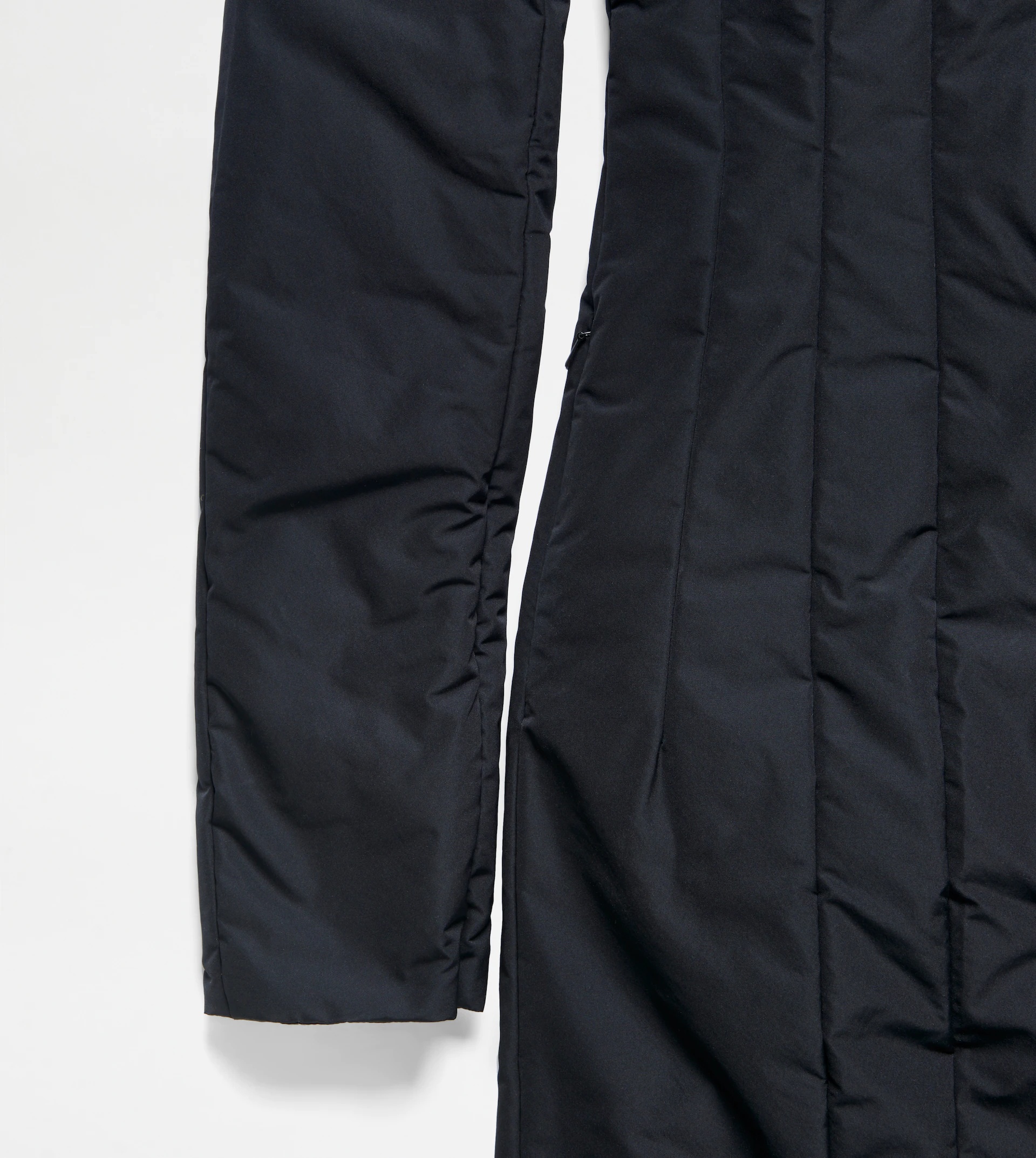 QUILTED COAT - BLACK - 3