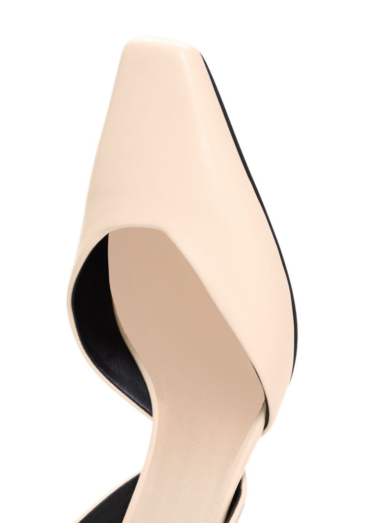 square toe slingback pumps 3