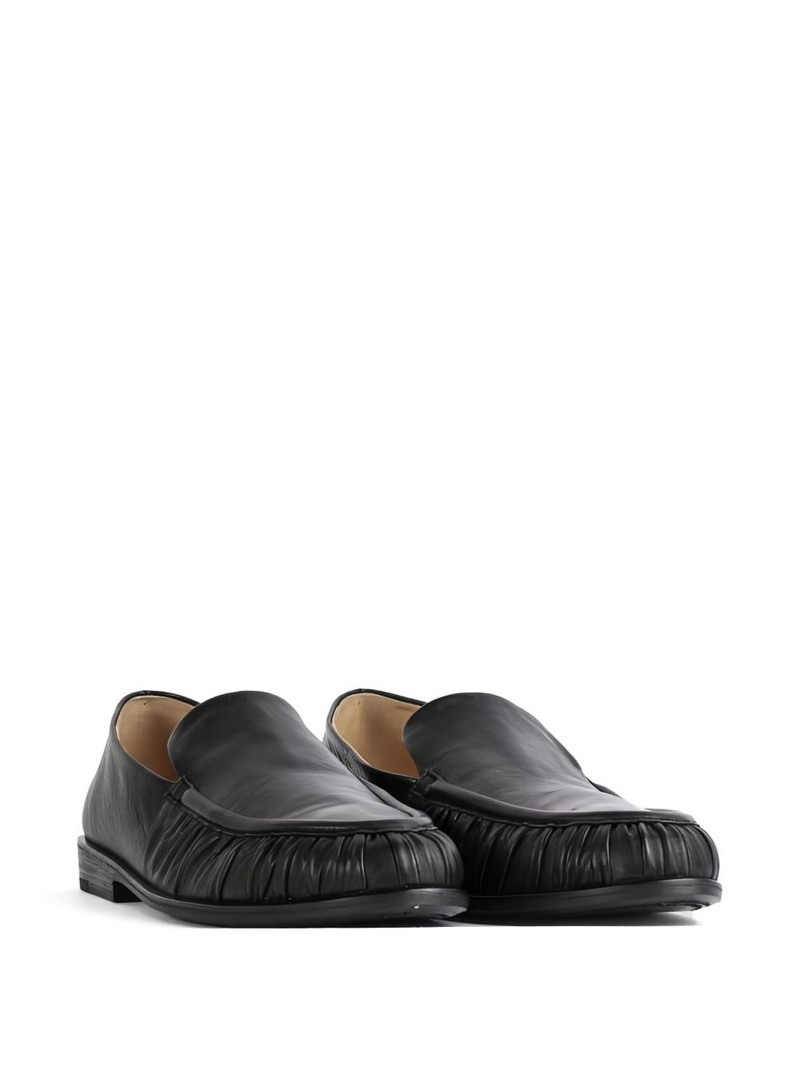 Marsèll pleated-details leather loafers outlook