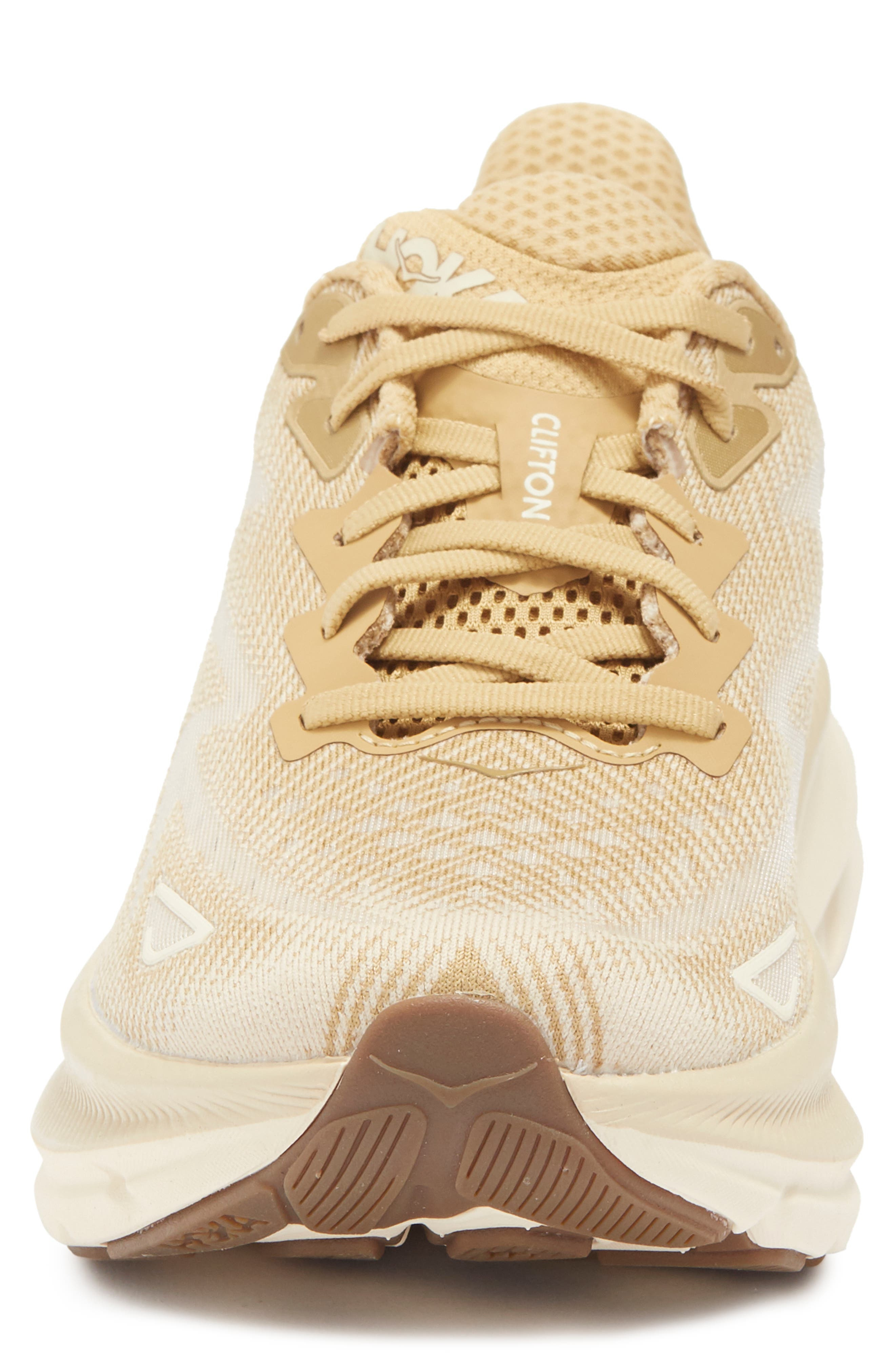 HOKA Clifton 9 Running Shoe in Wheat /Shifting Sand at Nordstrom - 4