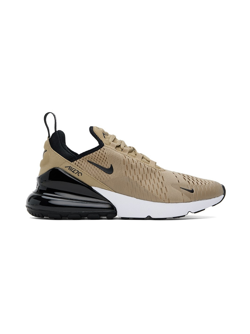 Beige & Black Air Max 270 Sneakers - 1