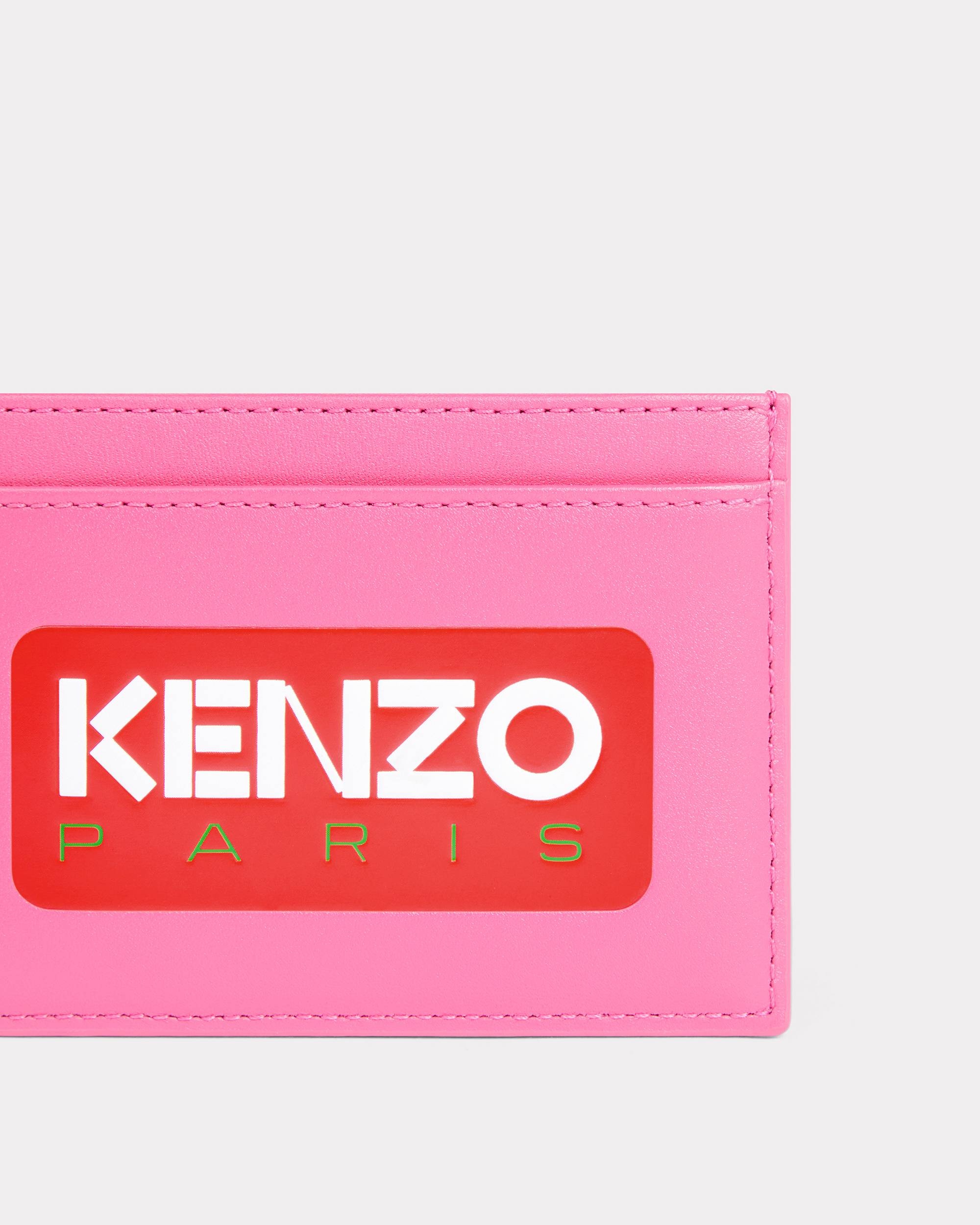 KENZO Paris leather cardholder - 3