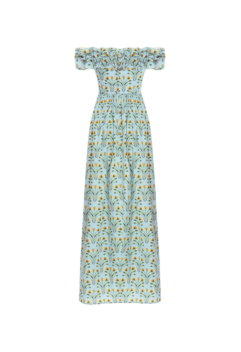 Espliego Diente de Leon Maxi Dress 3