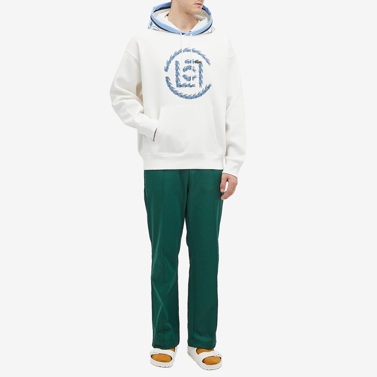 ★Lacoste x CLOT Logo Hoodie 関税込★ LACOSTE Lacoste x CLOT Logo Hoodie | endclothing | REVERSIBLE