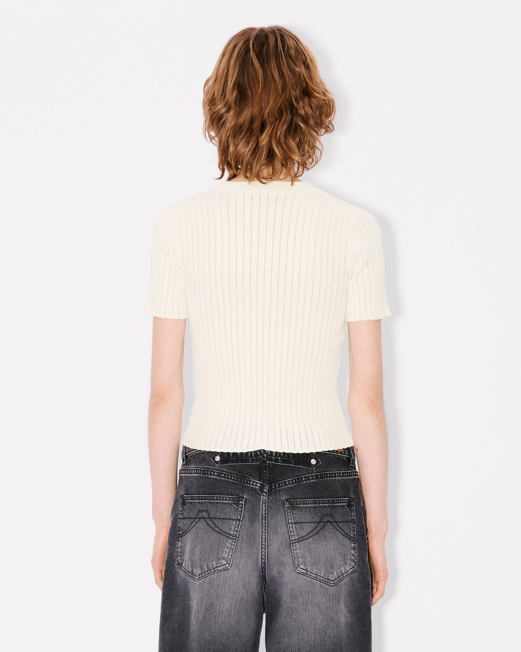 Short sleeve knit top - 4