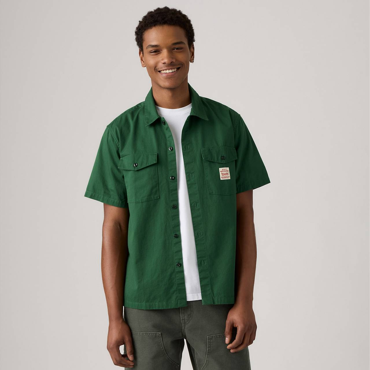 SHORT-SLEEVE WORKER SHIRT - 3
