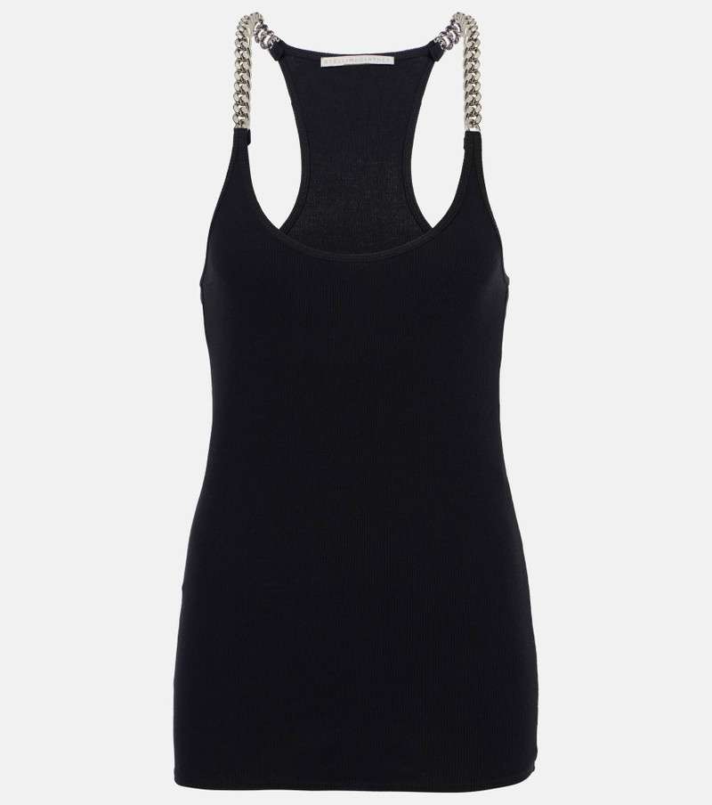 Cotton-blend tank top - 1