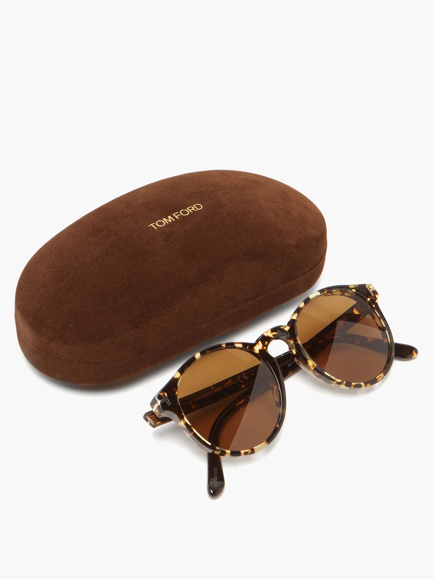 Ian round tortoiseshell-acetate sunglasses - 5