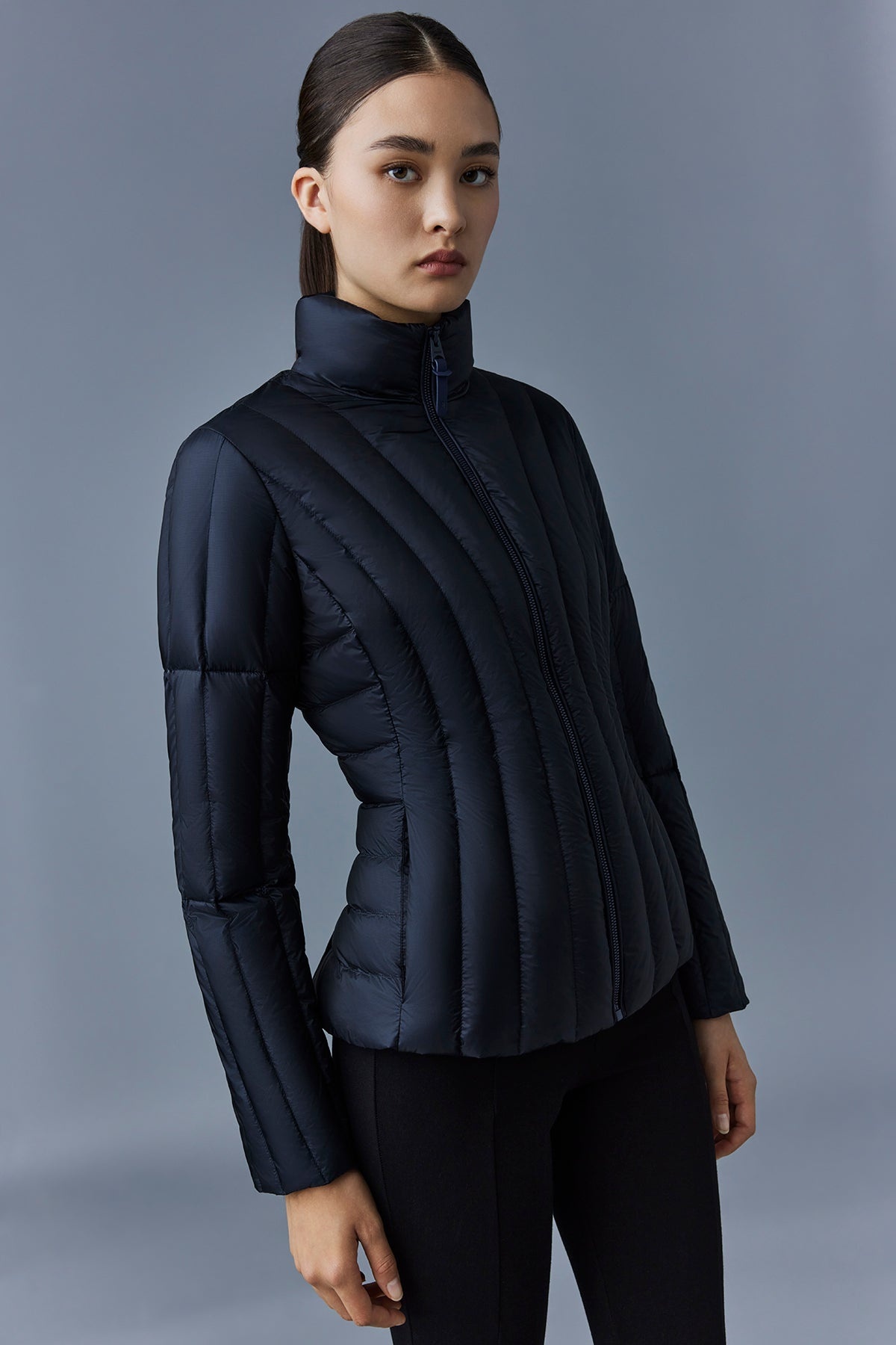LANY light down vertical quilted jacket - 5