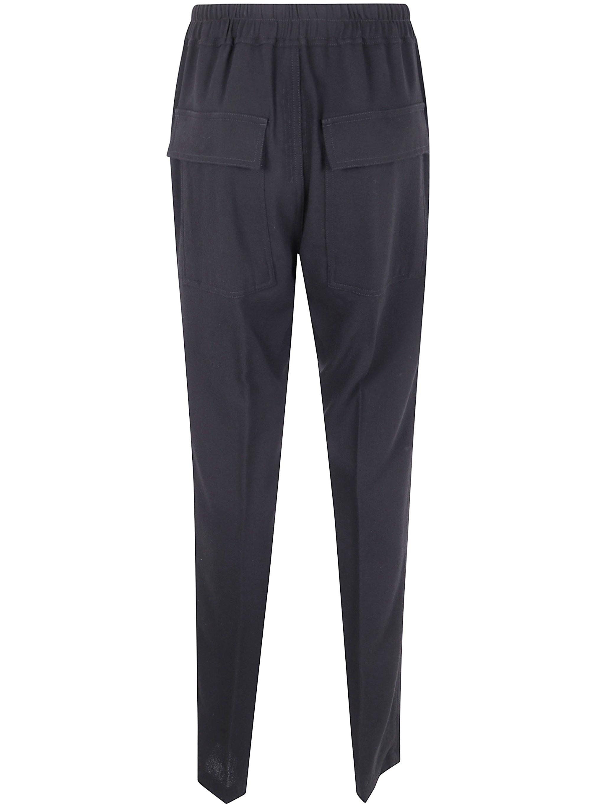 Rick Owens Men "Drawstring Slim Long" Trousers - 2