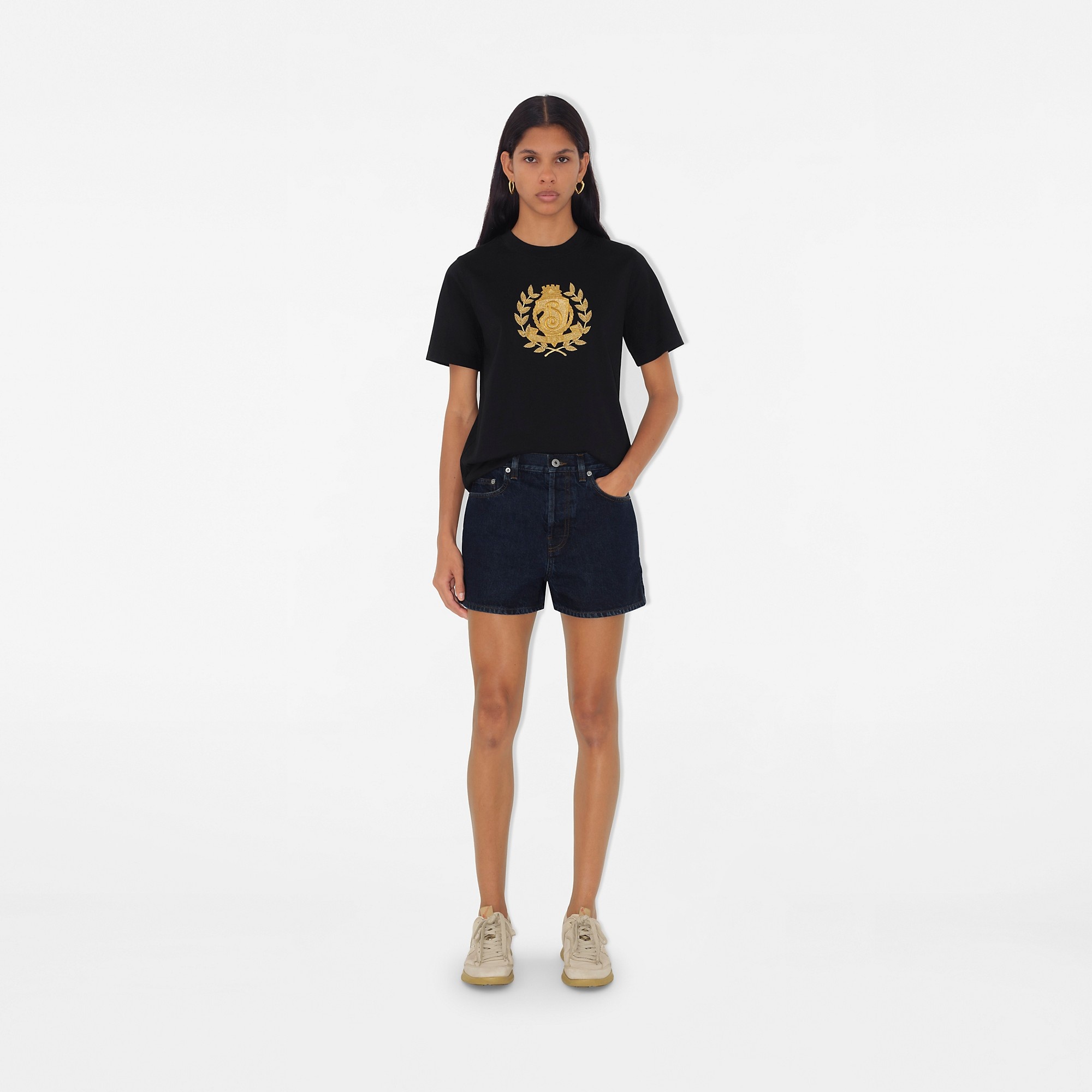 B Crest Cotton T-shirt - 2