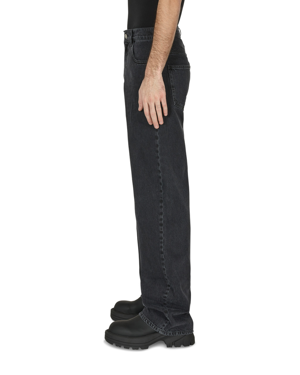 WIDE FIT DENIM JEANS - 4