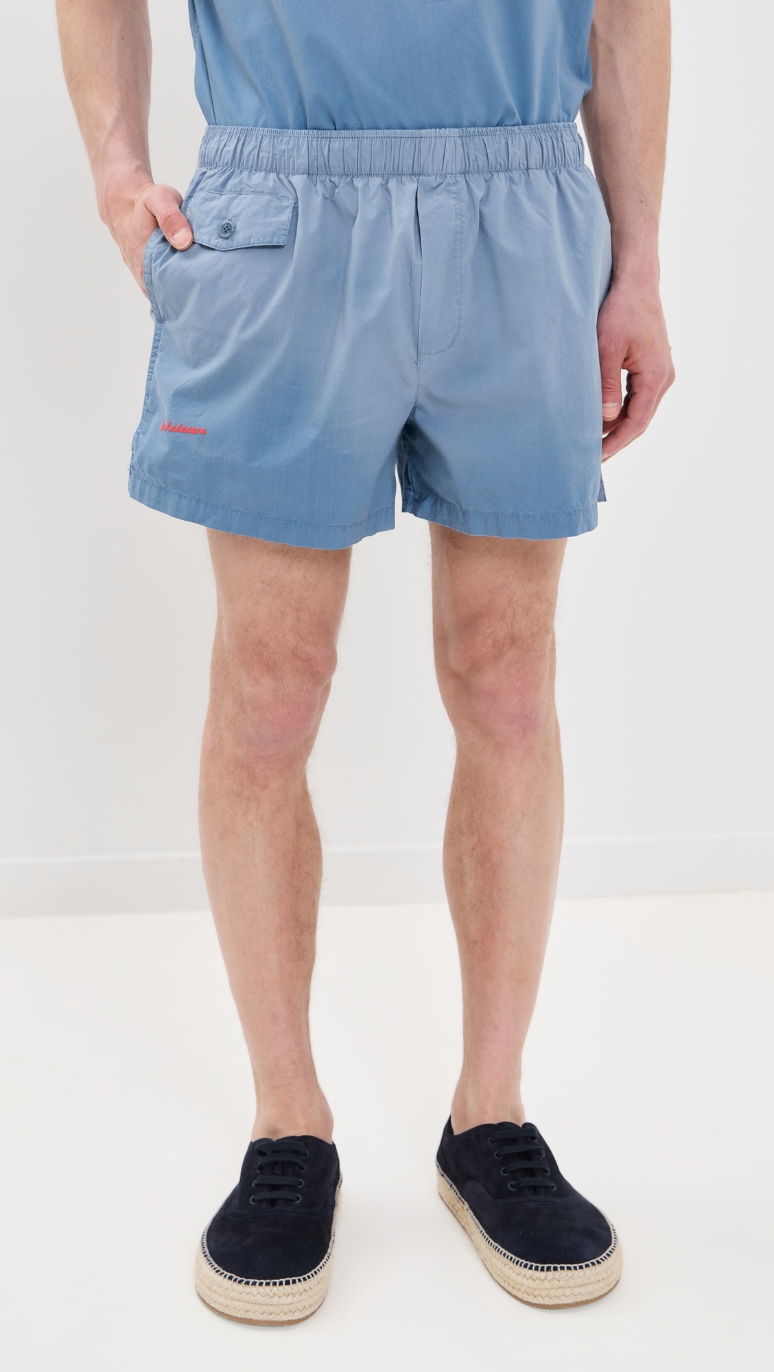 Logo Print Shorts - 3