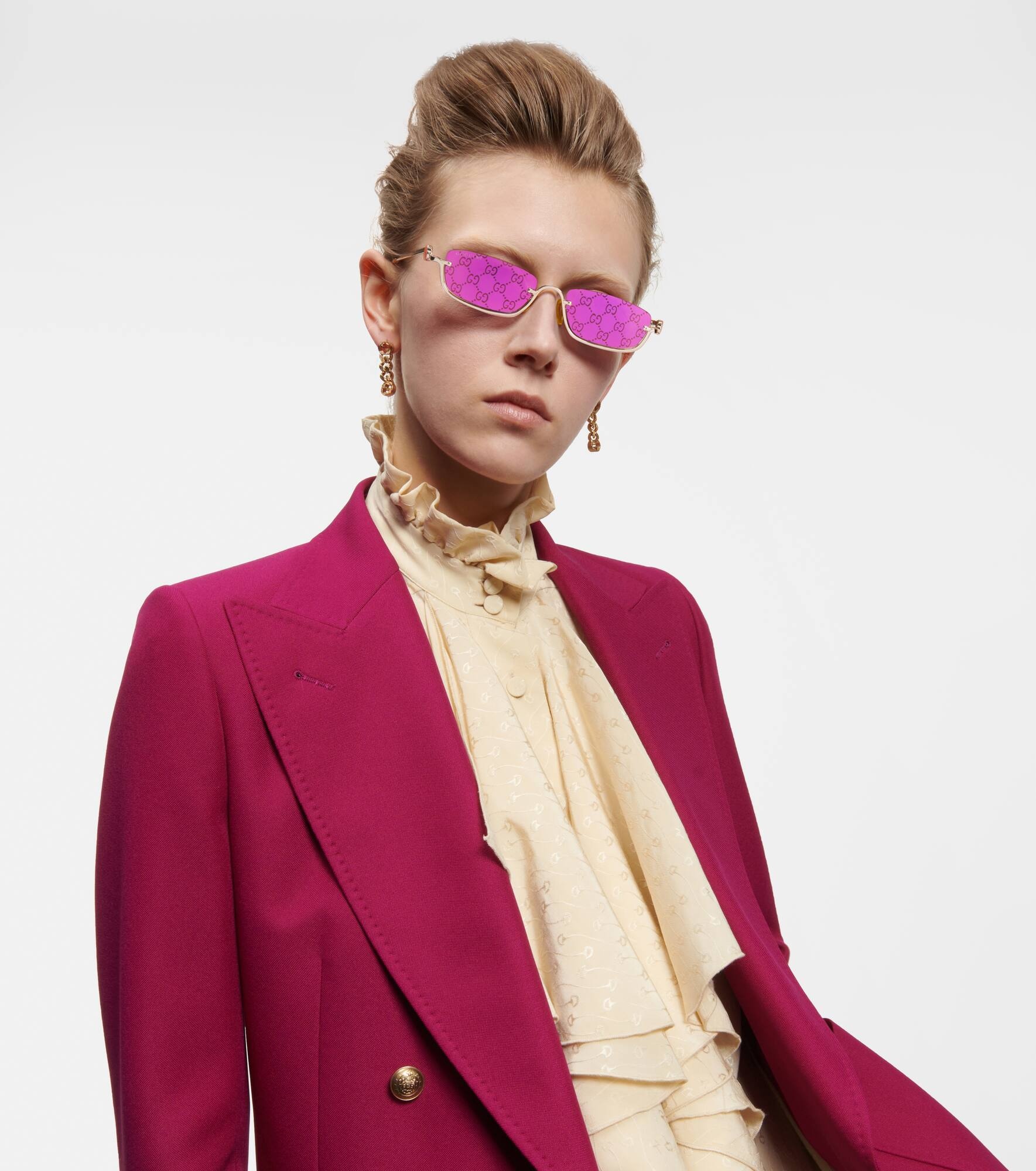 GG rectangular sunglasses - 6