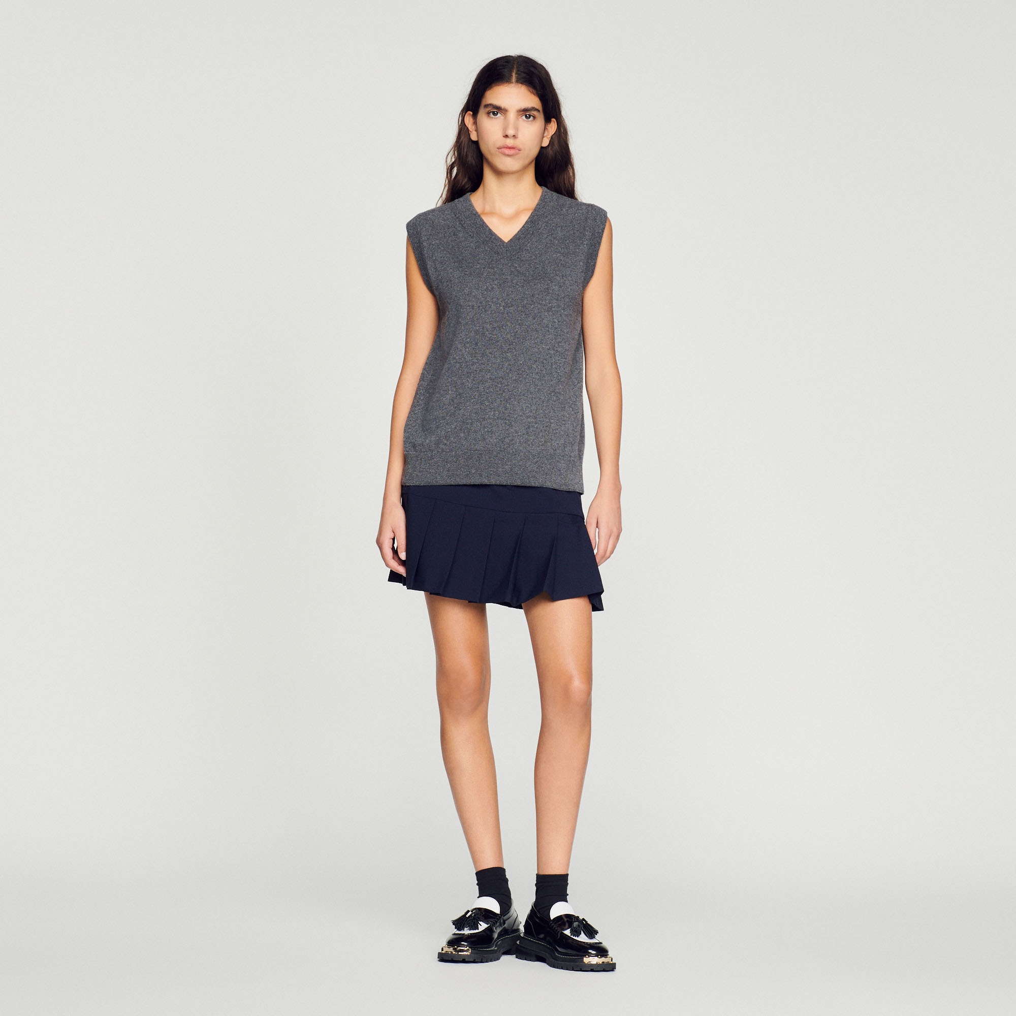 Wool and cashmere sweater - 5