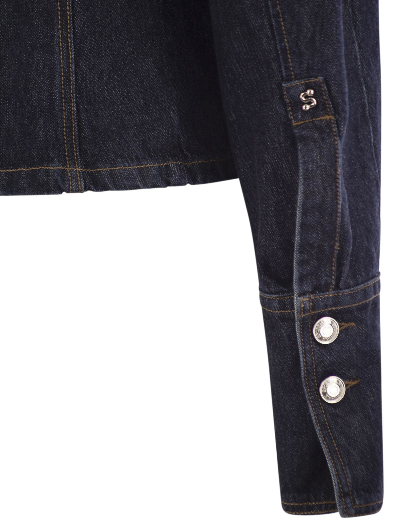 Sportmax Women Gance - Denim Fitted Jacket - 4