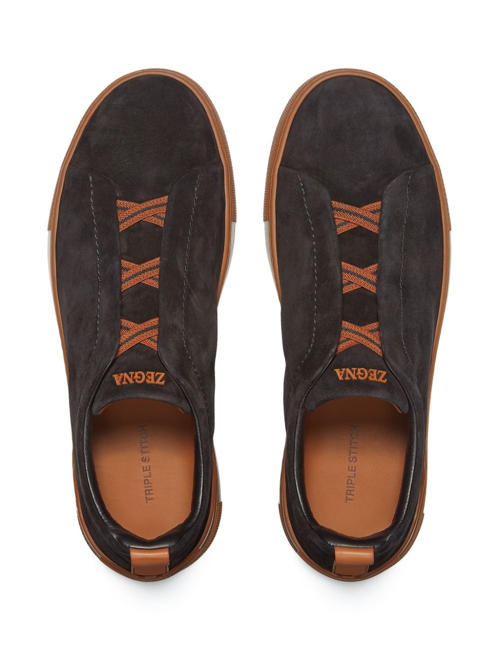 Black Suede Triple Stitch™ sneakers - 4