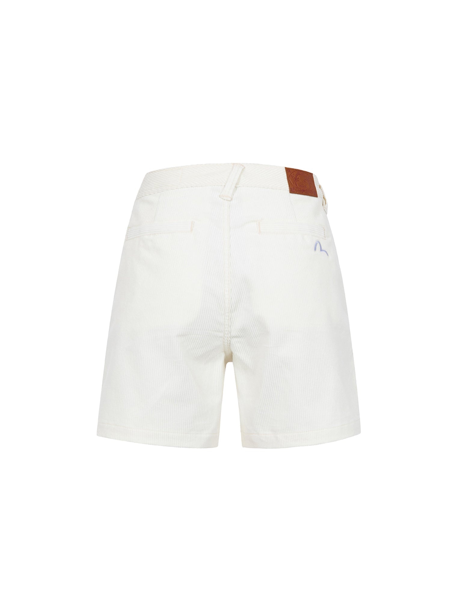 Seagull Embroidery Corduroy Shorts - 10