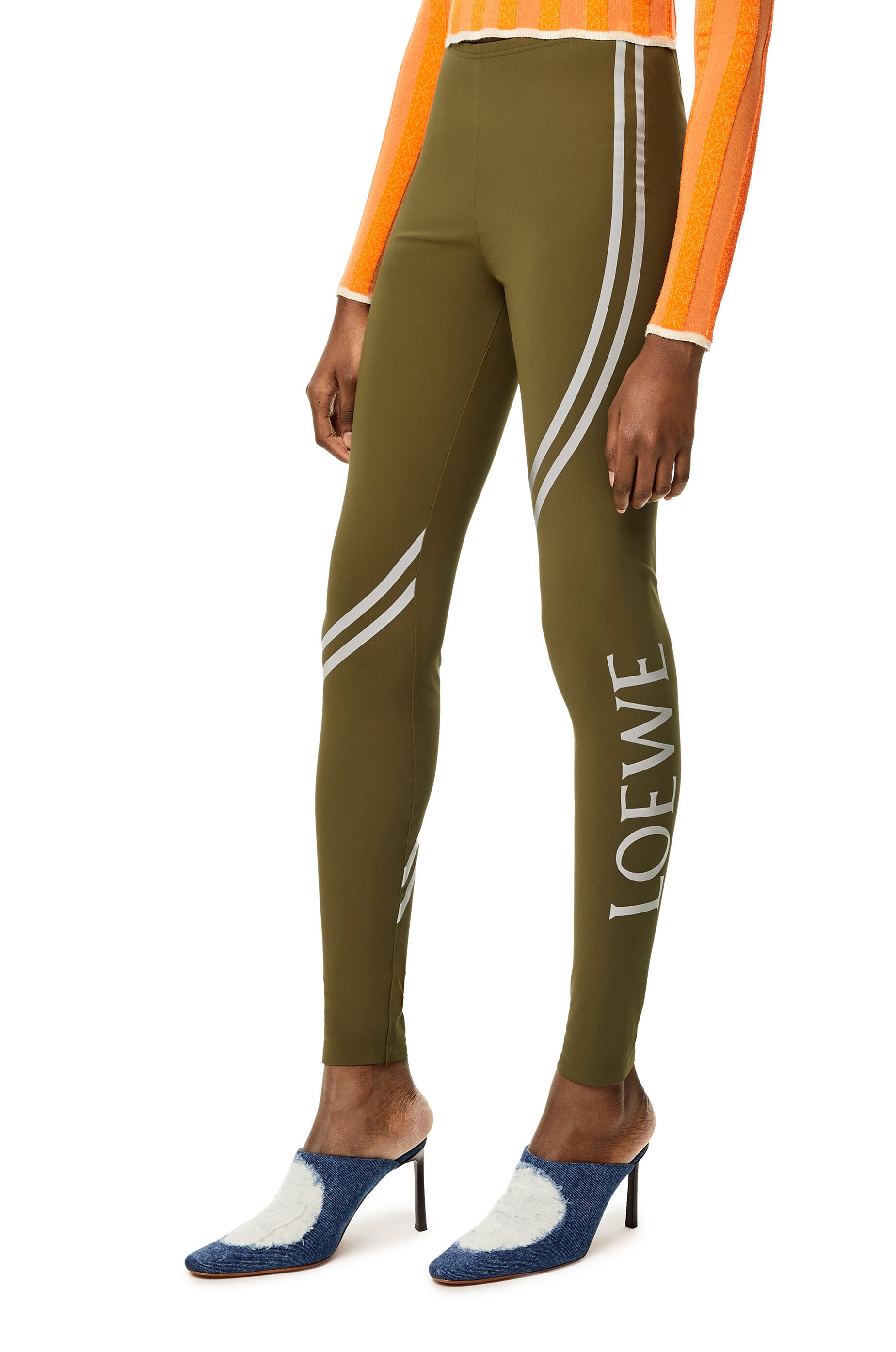 LOEWE leggings in polyamide - 3