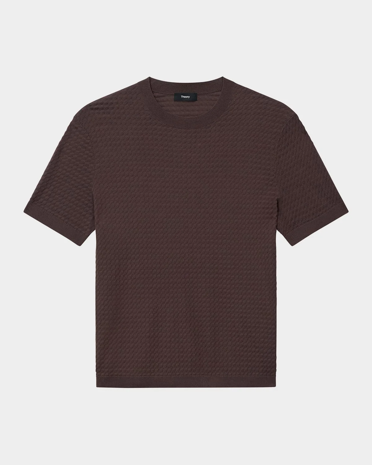 Men's Damian Textured Knit Short-Sleeve Sweater - 1