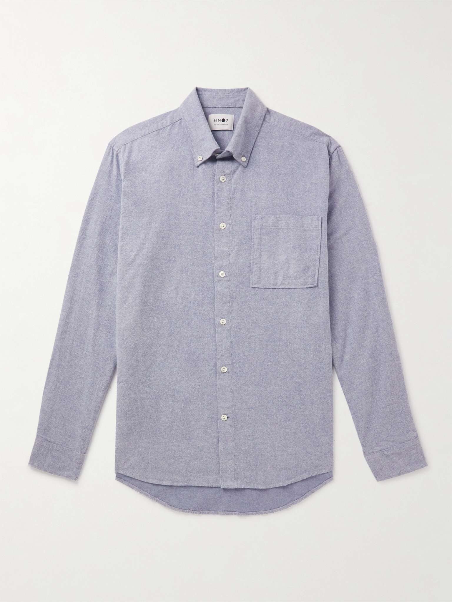 Arne Button-Down Collar Cotton-Poplin Shirt - 1