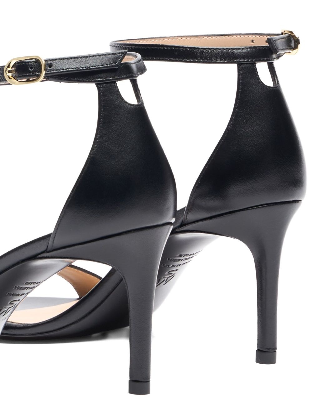 75mm leather sandals - 5