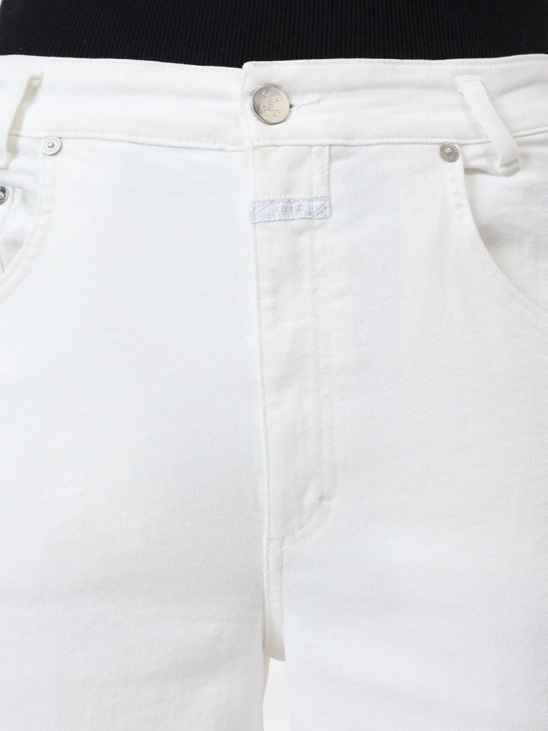 buttoned wide-leg jeans 4