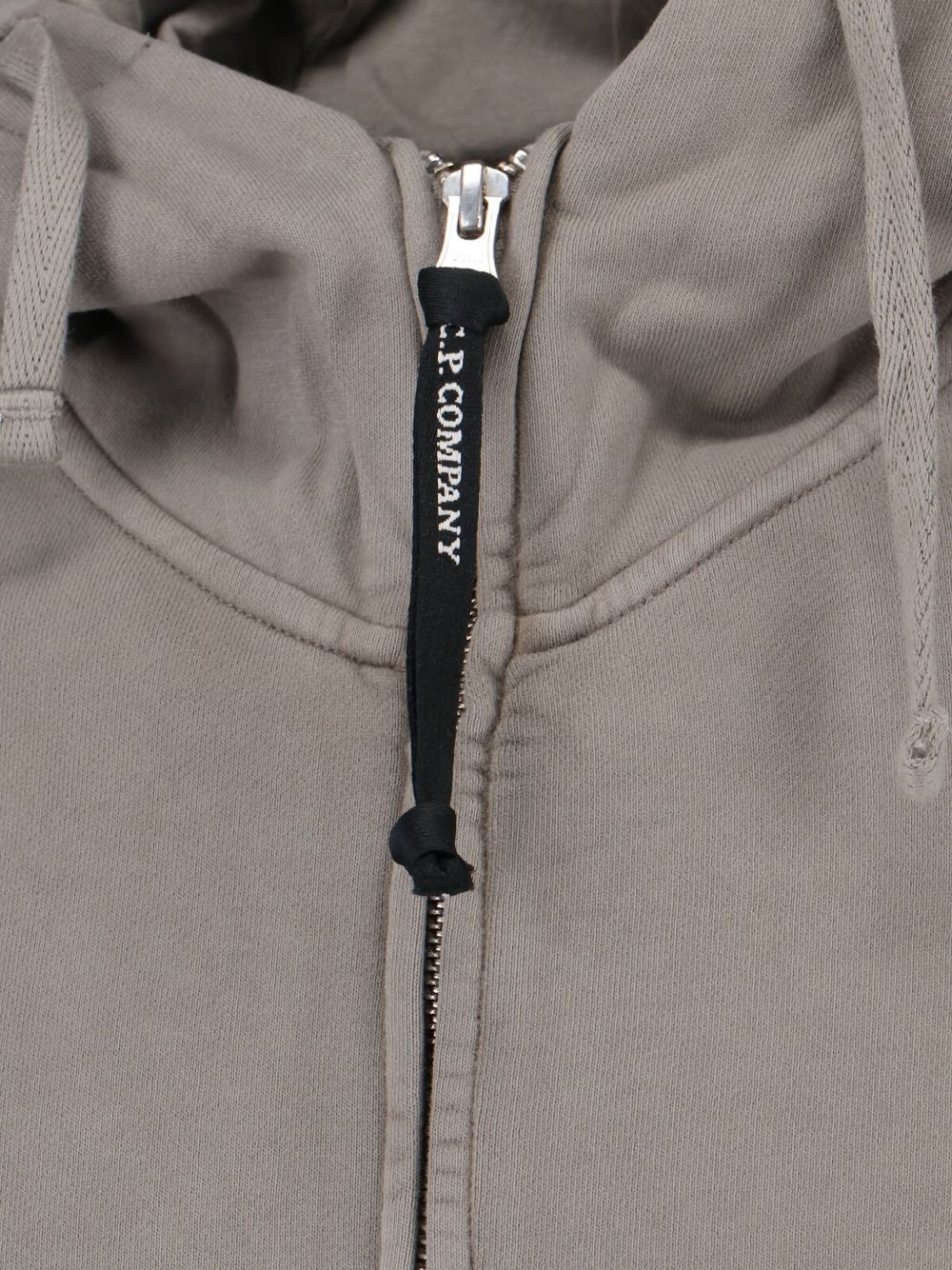 goggle-details zip-fastening hoodie - 3