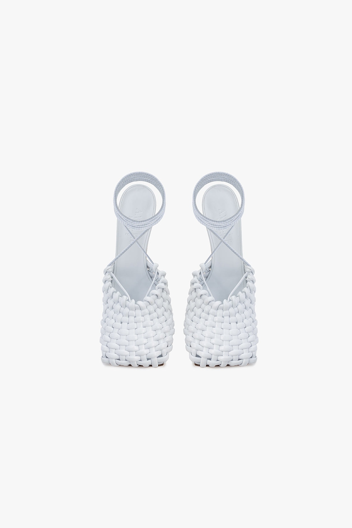 URSULA WEAVE SHOES WHITE - 5