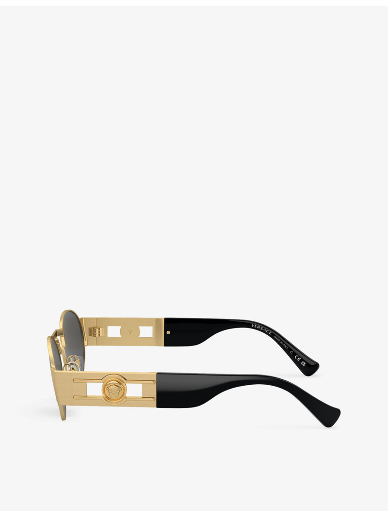 VE2264 oval-frame metal sunglasses 3