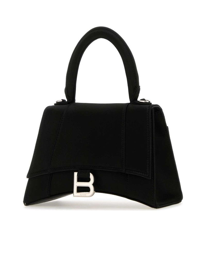 BALENCIAGA Satin Small Hourglass Handbag outlook